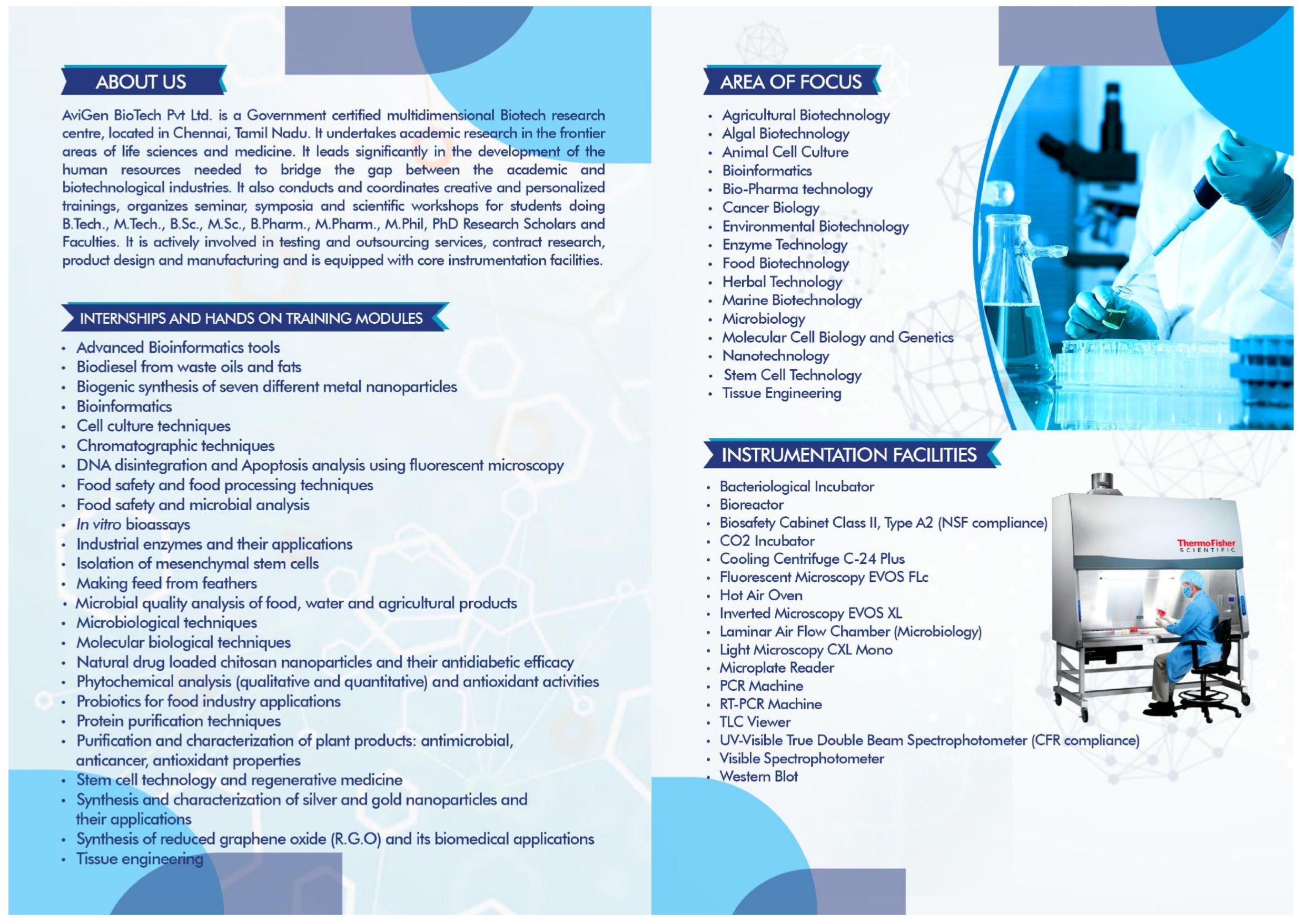 internship and training